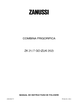 Zanussi ZK 21/7 GO Manual de utilizare