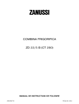 Zanussi ZD 22/5 B Manual de utilizare