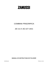 Zanussi ZD 22/5 AO Manual de utilizare