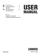 Zanussi ZRB634DW Manual de utilizare