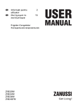 Zanussi ZRB340PW Manual de utilizare