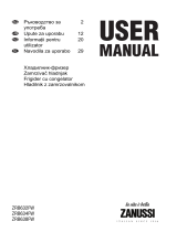 Zanussi ZRB634FW Manualul utilizatorului