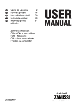 Zanussi ZRB836MW Manual de utilizare