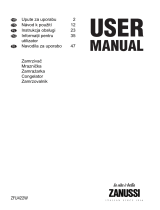 Zanussi ZFU722W Manual de utilizare