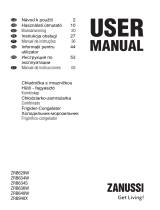 Zanussi ZRB634W Manualul utilizatorului