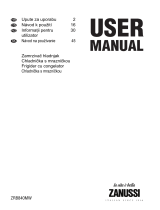 Zanussi ZRB840MW Manual de utilizare