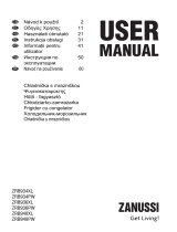 Zanussi ZRB936PW Manualul utilizatorului