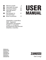 Zanussi ZRB934XL Manualul utilizatorului