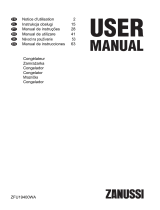 Zanussi ZFU19400WA Manual de utilizare