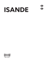 IKEA ISANDE 40282371 Manual de utilizare