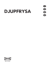 IKEA DJUPFRYSA Manual de utilizare