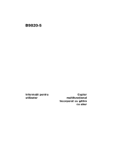 Aeg-Electrolux B9820-5-A Manual de utilizare