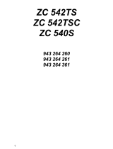 Zanussi ZC540S Manual de utilizare