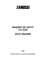 Zanussi ZCG55UGW Manual de utilizare