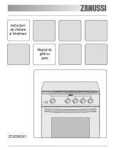 Zanussi ZCG550GX1 Manual de utilizare