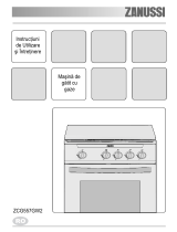 Zanussi ZCG557GW2 Manual de utilizare