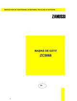 Zanussi ZC5068 Manual de utilizare