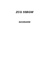 Zanussi ZCG55BGW Manual de utilizare