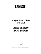 Zanussi ZCG552GW Manual de utilizare
