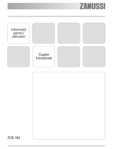 Zanussi ZOB 594 Manual de utilizare