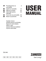 Zanussi ZGG646ITN Manual de utilizare