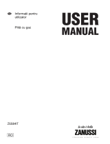 Zanussi ZGG64ITN Manual de utilizare