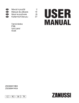 Zanussi ZGG66414BA Manual de utilizare