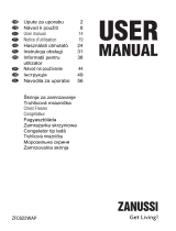 Zanussi ZFC622WAP Manualul utilizatorului
