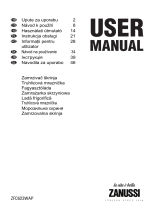 Zanussi ZFC623WAP Manualul utilizatorului