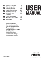 Zanussi ZFC623WAP Manualul utilizatorului