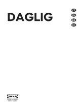 IKEA DAGLIG Manual de utilizare