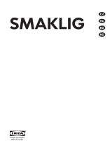 IKEA SMAKLIG Manual de utilizare
