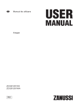 Zanussi ZCG51201XA Manual de utilizare