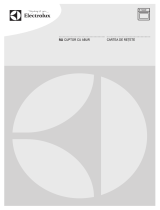 Electrolux EOB8851AAX Recipe book