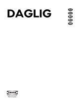 IKEA DAGLIG Manual de utilizare