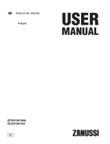 Zanussi ZCG51201XA Manual de utilizare