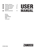 Zanussi ZEV6341XBA Manual de utilizare