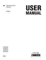 Zanussi ZCG55RGW Manual de utilizare