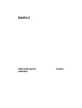 Aeg-Electrolux B4403-5-B Manual de utilizare