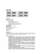 Zanussi ZHC900X Manual de utilizare