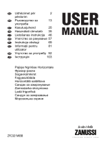 Zanussi ZFC321WBB Manual de utilizare