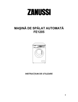 Zanussi FE1205 Manual de utilizare