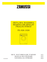 Zanussi FA1026HYDR Manual de utilizare