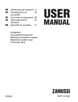 Zanussi ZDS204 Manual de utilizare