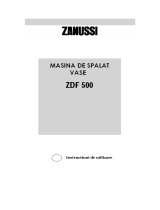 Zanussi ZDF500 Manual de utilizare