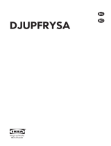 IKEA DJUPFRYSA Manual de utilizare