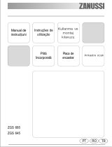 Zanussi ZGS645TT Manual de utilizare