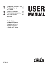 Zanussi ZOB282CC Manual de utilizare