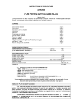 Zanussi ZXL636ICX Manual de utilizare