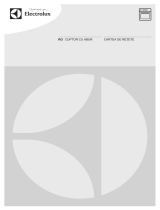 Electrolux EOB8851AOX Recipe book